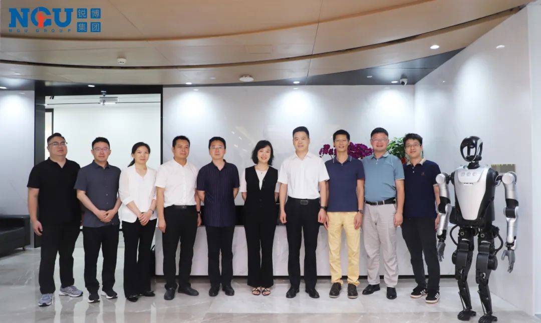 随州市政府领导调研锐博集团 共谋智能机器人产业新篇章